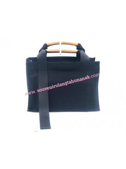Kado Tas Marhen Kanvas Organizer Hitam